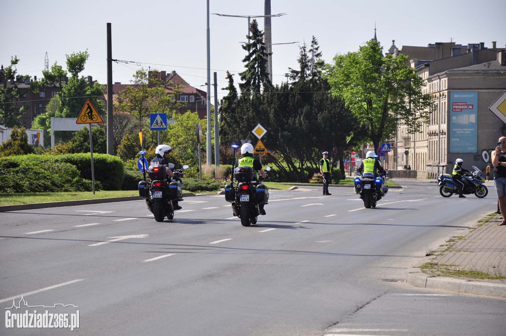 Półmaraton Grudziądz - Rulewo - Śladami Bronka Malinowskiego - start