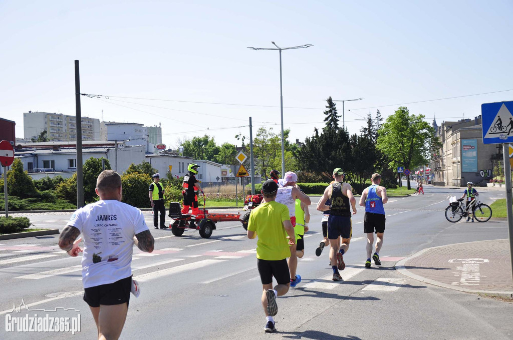 Półmaraton Grudziądz - Rulewo - Śladami Bronka Malinowskiego - start