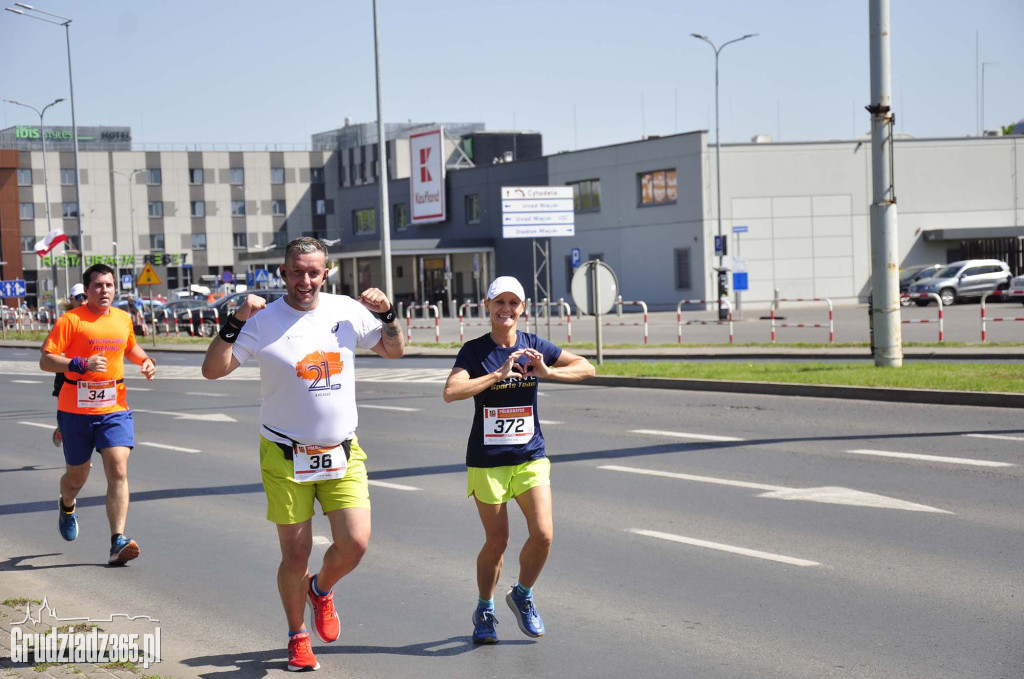 Półmaraton Grudziądz - Rulewo - Śladami Bronka Malinowskiego - start