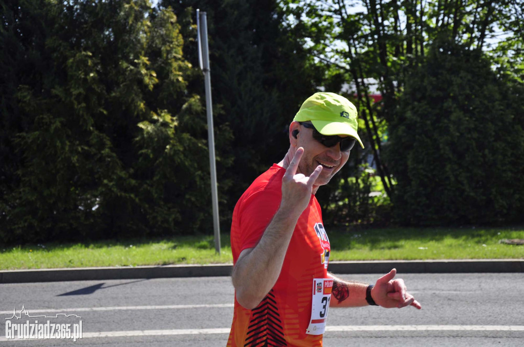 Półmaraton Grudziądz - Rulewo - Śladami Bronka Malinowskiego - start