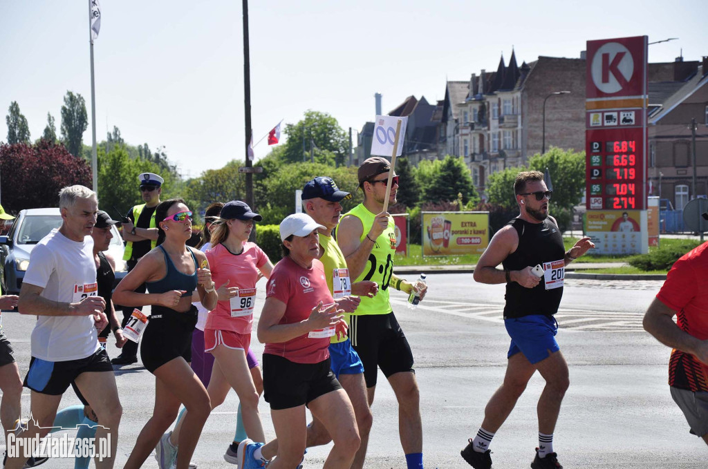 Półmaraton Grudziądz - Rulewo - Śladami Bronka Malinowskiego - start