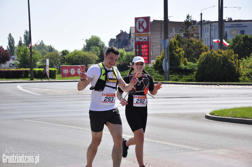 Półmaraton Grudziądz - Rulewo - Śladami Bronka Malinowskiego - start