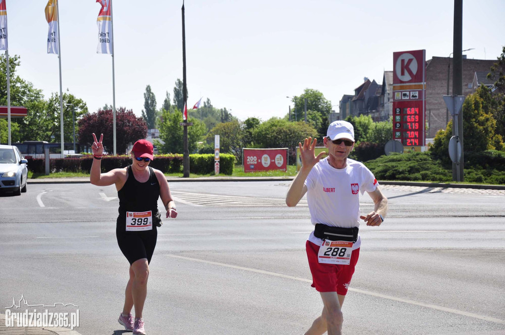 Półmaraton Grudziądz - Rulewo - Śladami Bronka Malinowskiego - start