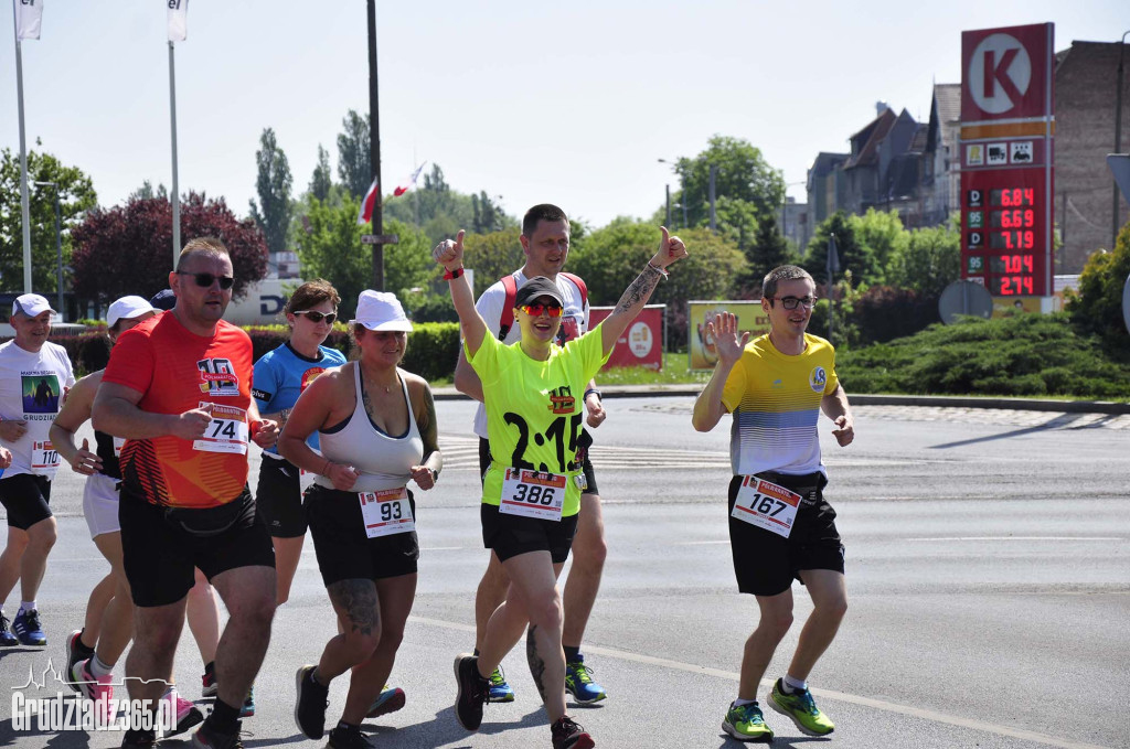 Półmaraton Grudziądz - Rulewo - Śladami Bronka Malinowskiego - start