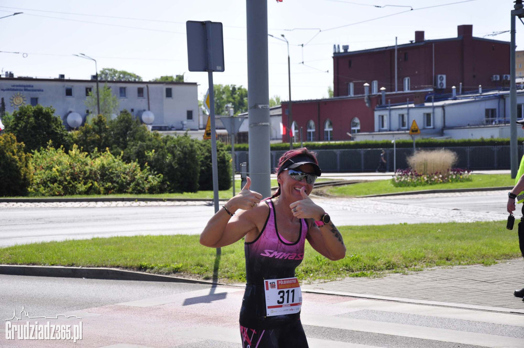 Półmaraton Grudziądz - Rulewo - Śladami Bronka Malinowskiego - start