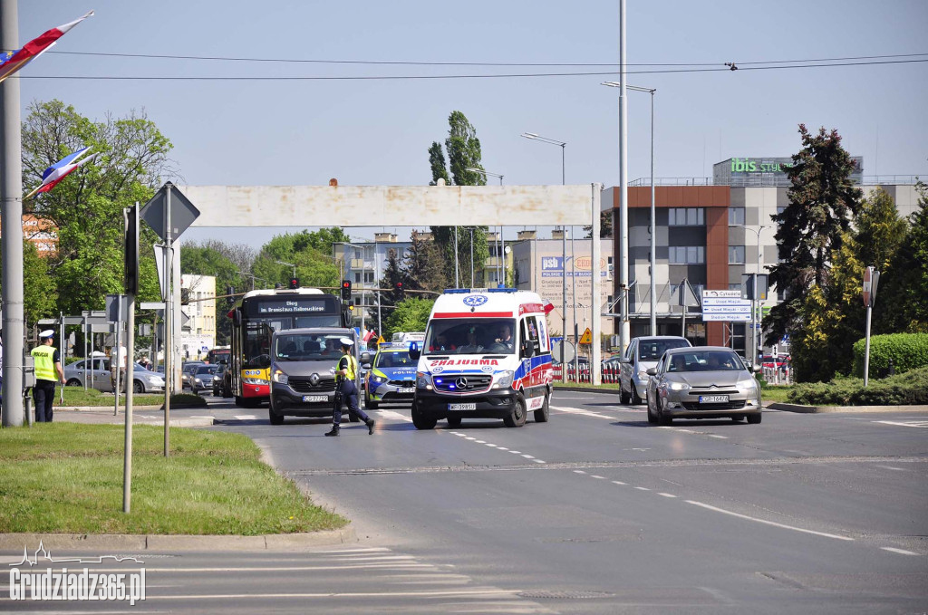 Półmaraton Grudziądz - Rulewo - Śladami Bronka Malinowskiego - start