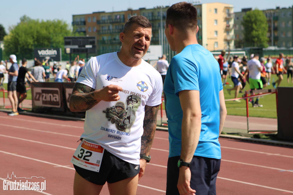 Półmaraton Grudziądz - Rulewo - Śladami Bronka Malinowskiego - start