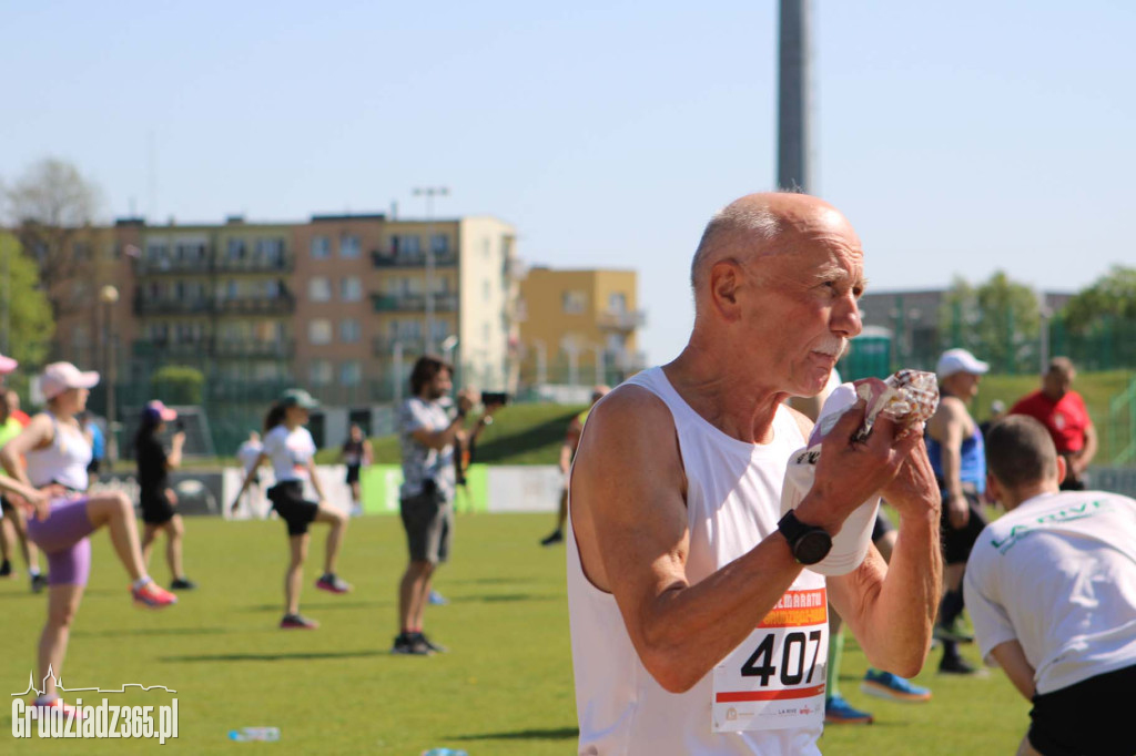 Półmaraton Grudziądz - Rulewo - Śladami Bronka Malinowskiego - start