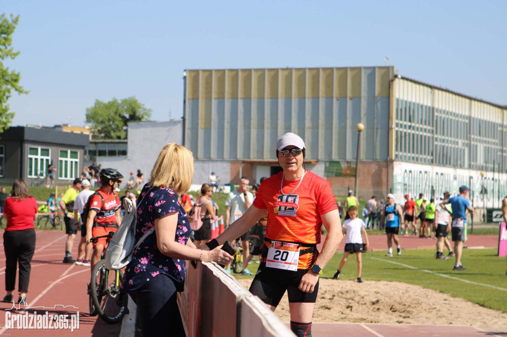 Półmaraton Grudziądz - Rulewo - Śladami Bronka Malinowskiego - start