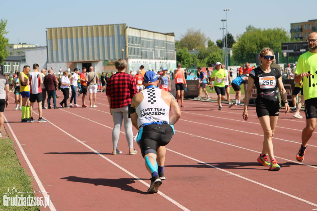 Półmaraton Grudziądz - Rulewo - Śladami Bronka Malinowskiego - start
