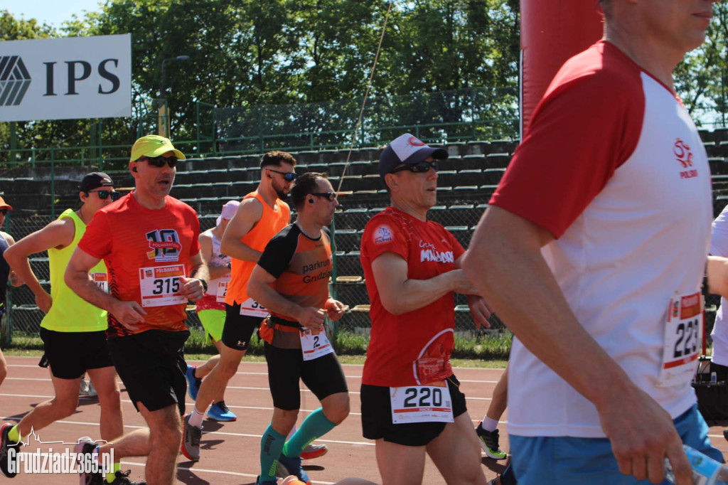 Półmaraton Grudziądz - Rulewo - Śladami Bronka Malinowskiego - start