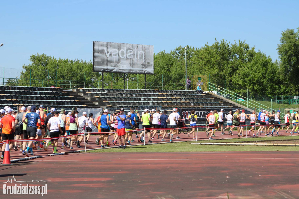 Półmaraton Grudziądz - Rulewo - Śladami Bronka Malinowskiego - start