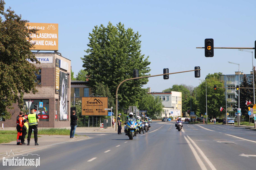 Półmaraton Grudziądz - Rulewo - Śladami Bronka Malinowskiego - start