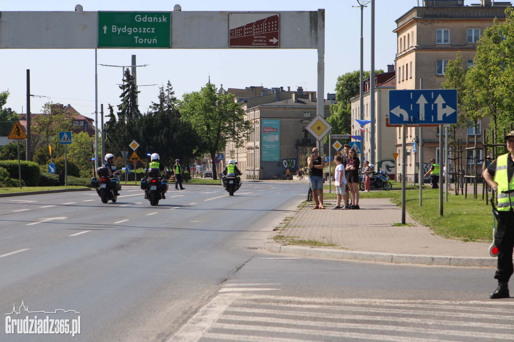 Półmaraton Grudziądz - Rulewo - Śladami Bronka Malinowskiego - start