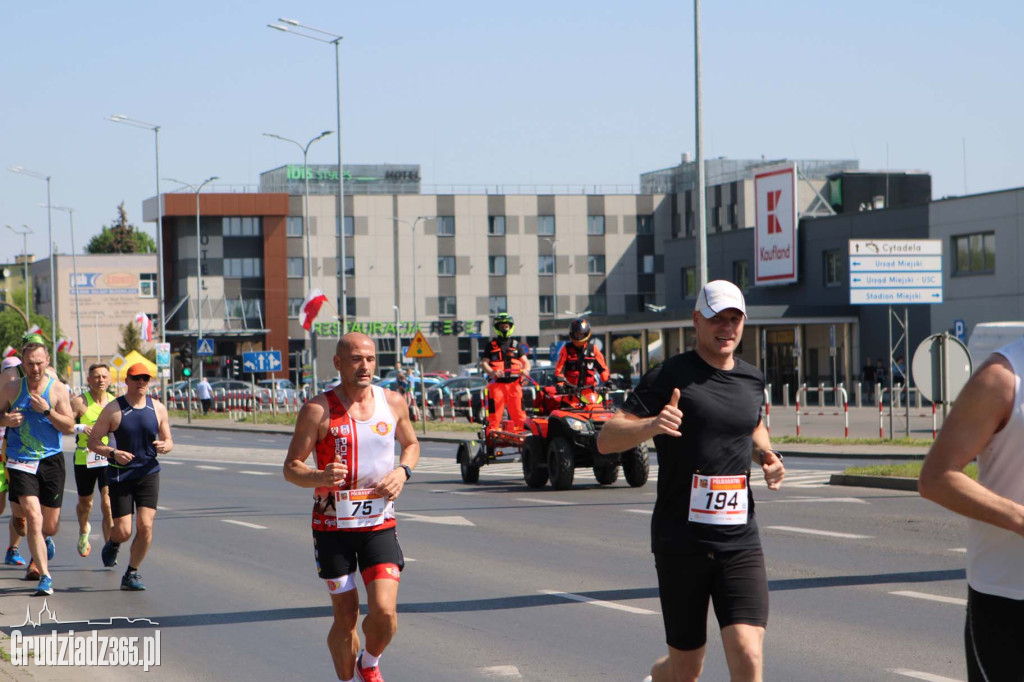 Półmaraton Grudziądz - Rulewo - Śladami Bronka Malinowskiego - start