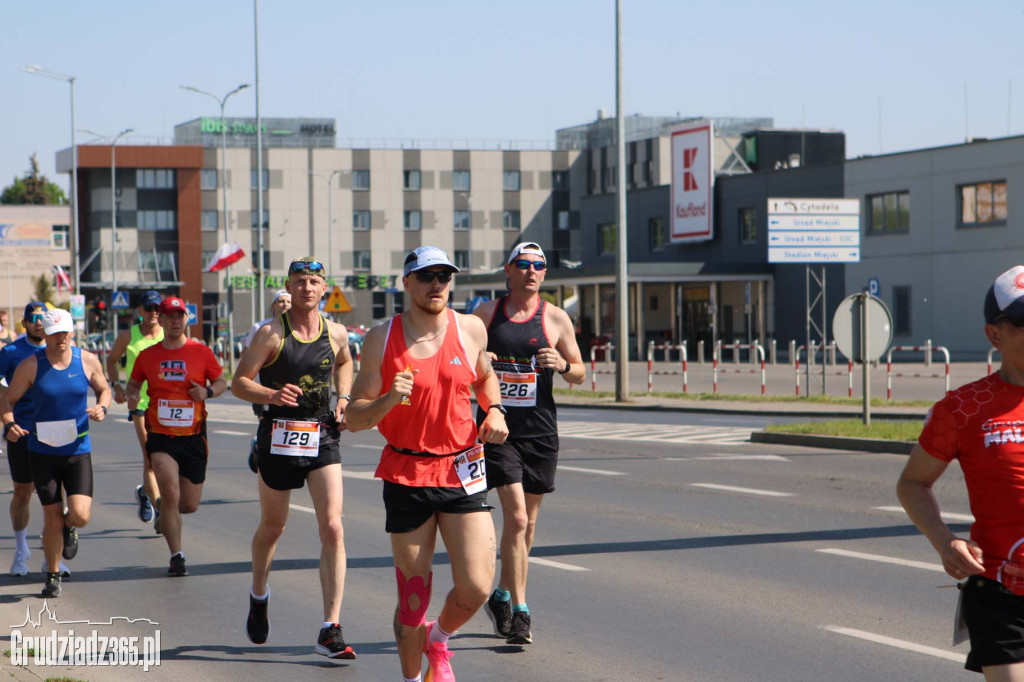Półmaraton Grudziądz - Rulewo - Śladami Bronka Malinowskiego - start