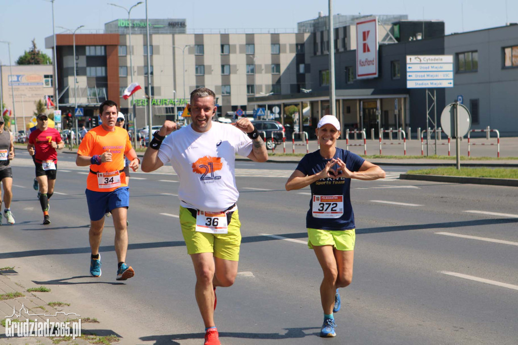 Półmaraton Grudziądz - Rulewo - Śladami Bronka Malinowskiego - start