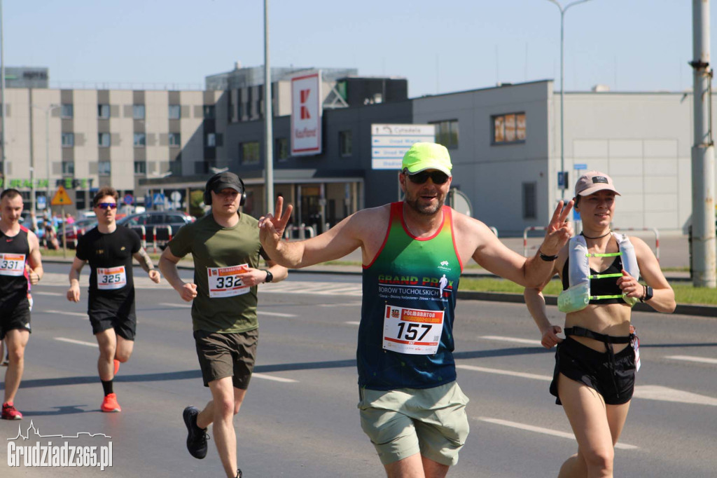Półmaraton Grudziądz - Rulewo - Śladami Bronka Malinowskiego - start