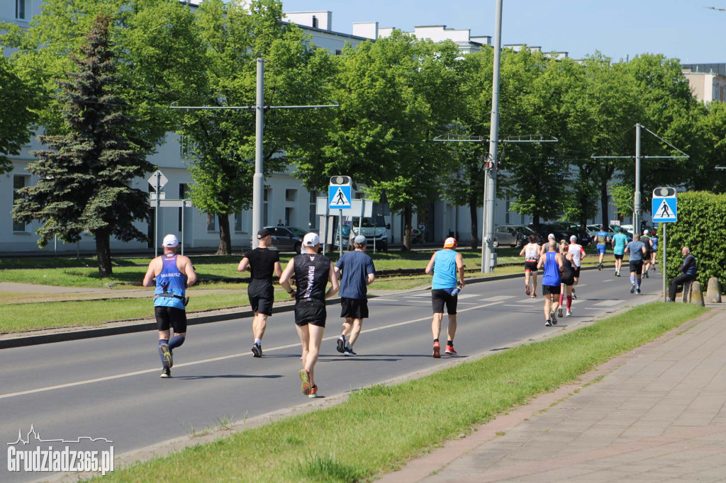 Półmaraton Grudziądz - Rulewo - Śladami Bronka Malinowskiego - start
