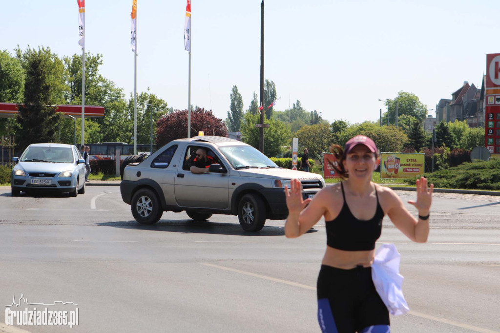 Półmaraton Grudziądz - Rulewo - Śladami Bronka Malinowskiego - start