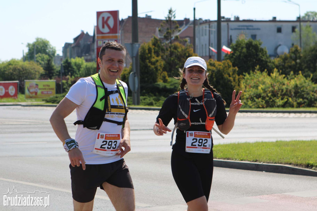 Półmaraton Grudziądz - Rulewo - Śladami Bronka Malinowskiego - start
