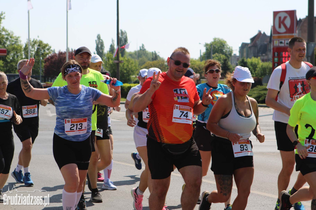 Półmaraton Grudziądz - Rulewo - Śladami Bronka Malinowskiego - start