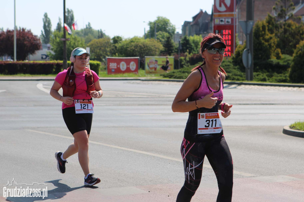 Półmaraton Grudziądz - Rulewo - Śladami Bronka Malinowskiego - start