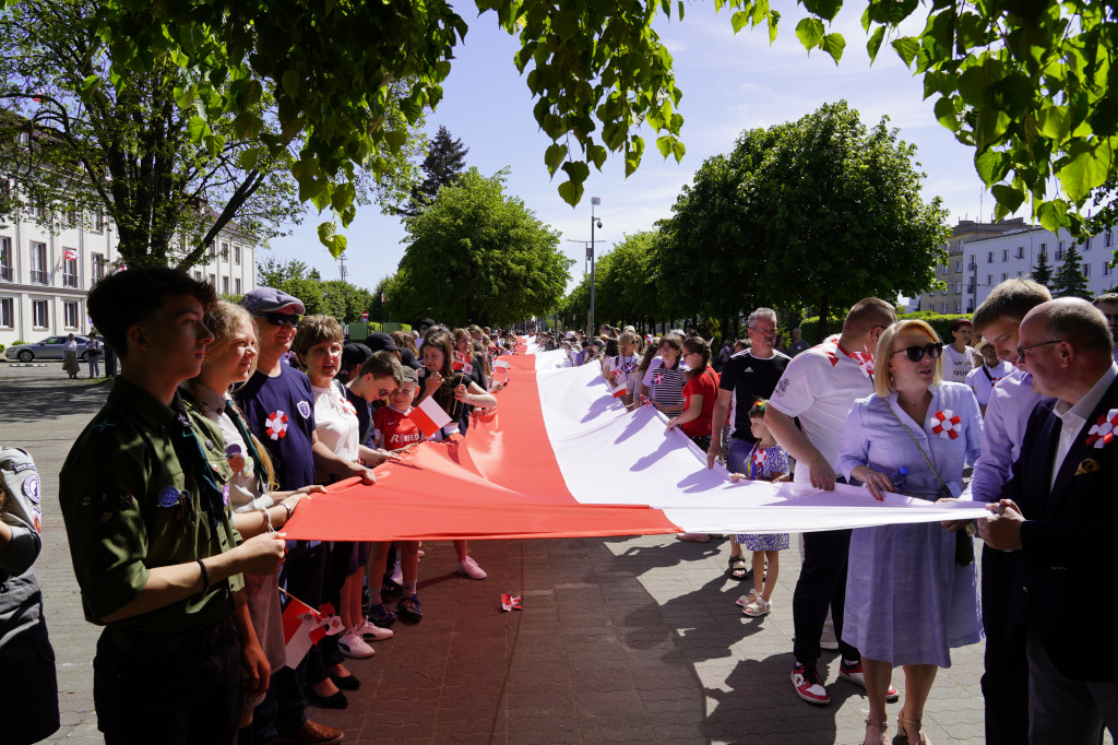 2 maja – Dzień Flagi Rzeczypospolitej Polskiej . Obchody w Grudziądzu