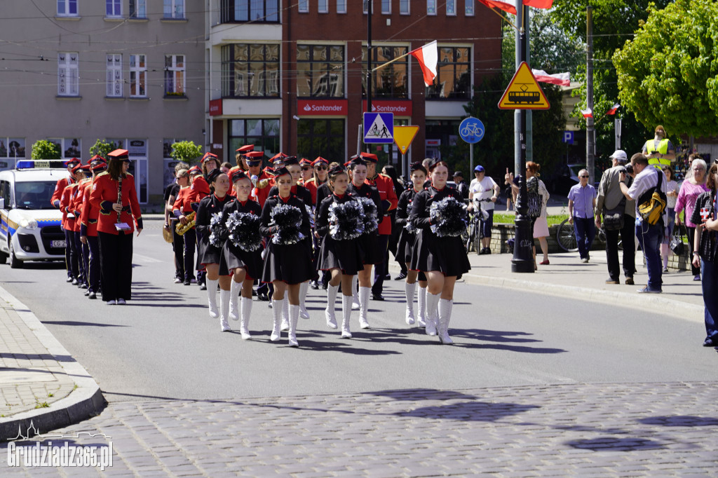 2 maja – Dzień Flagi Rzeczypospolitej Polskiej . Obchody w Grudziądzu