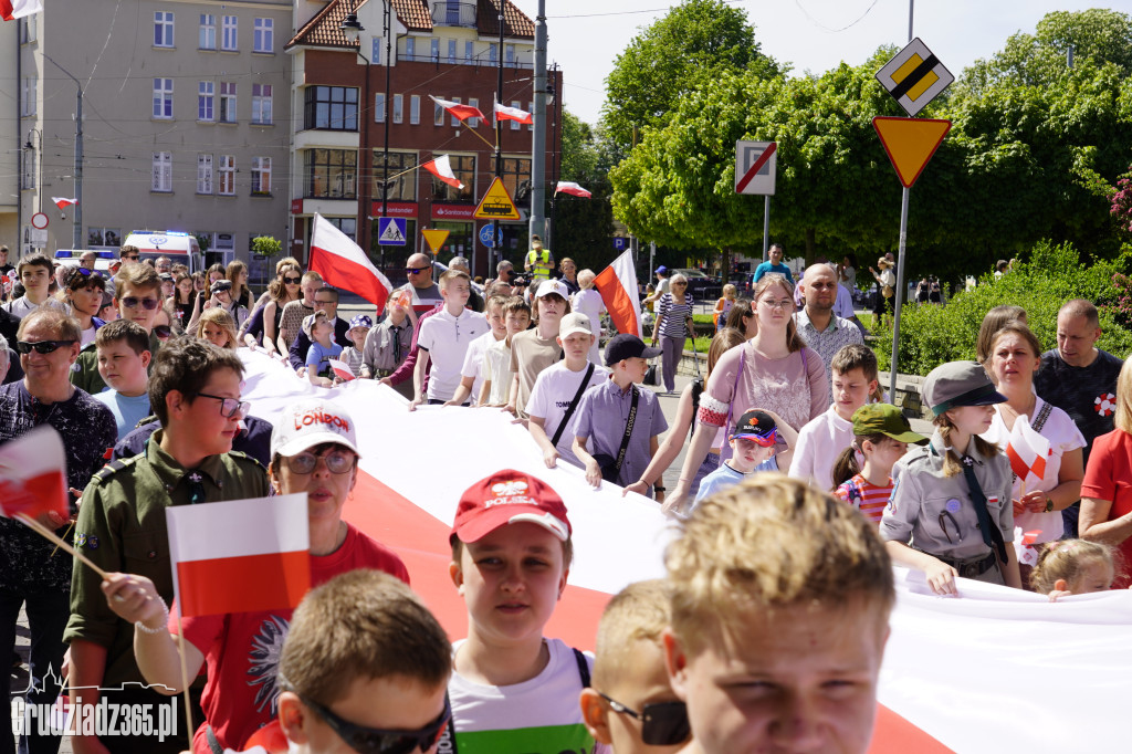 2 maja – Dzień Flagi Rzeczypospolitej Polskiej . Obchody w Grudziądzu