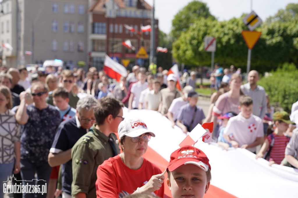 2 maja – Dzień Flagi Rzeczypospolitej Polskiej . Obchody w Grudziądzu