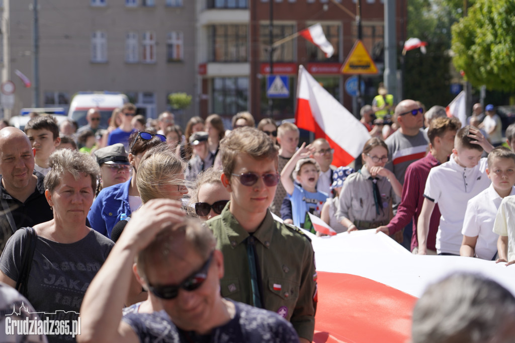 2 maja – Dzień Flagi Rzeczypospolitej Polskiej . Obchody w Grudziądzu