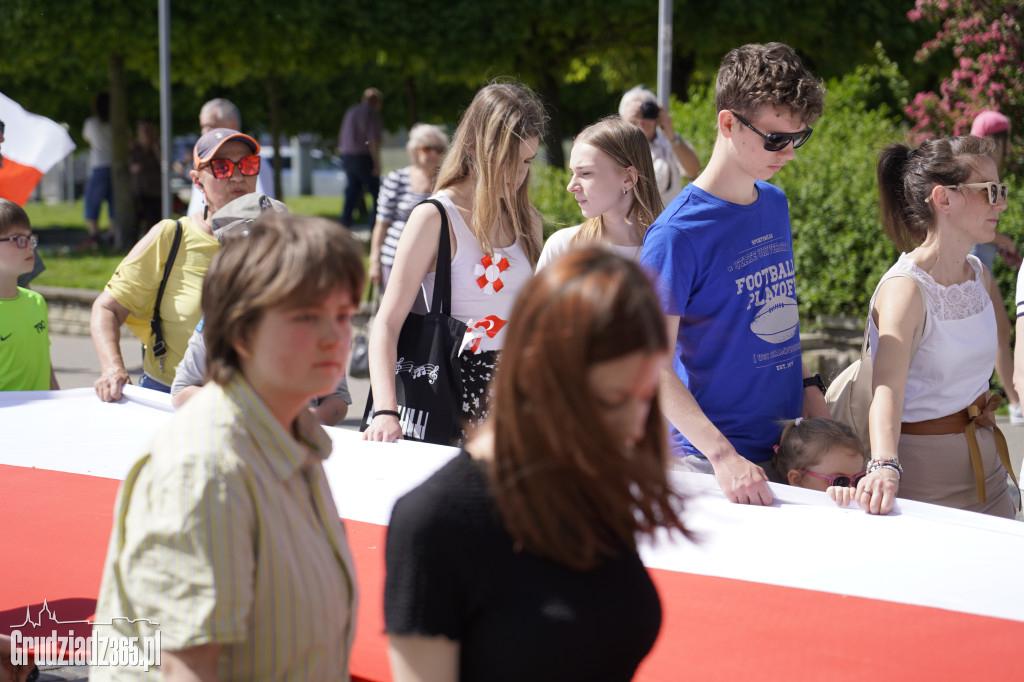 2 maja – Dzień Flagi Rzeczypospolitej Polskiej . Obchody w Grudziądzu