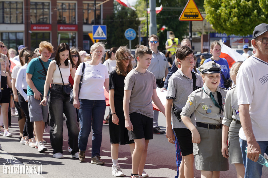 2 maja – Dzień Flagi Rzeczypospolitej Polskiej . Obchody w Grudziądzu