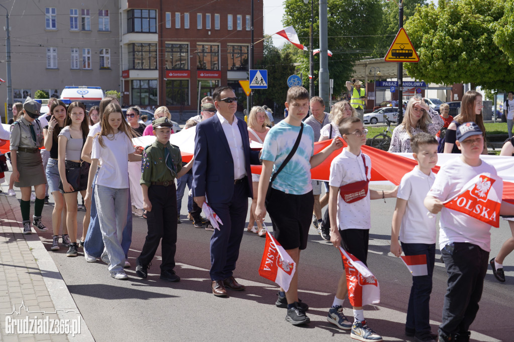 2 maja – Dzień Flagi Rzeczypospolitej Polskiej . Obchody w Grudziądzu