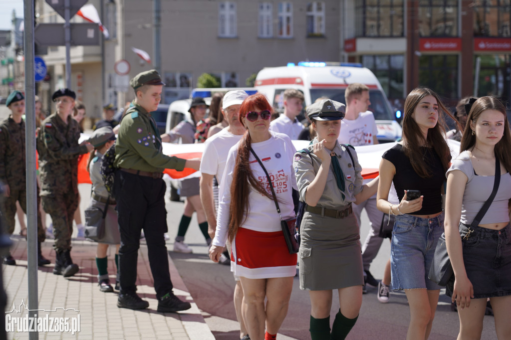 2 maja – Dzień Flagi Rzeczypospolitej Polskiej . Obchody w Grudziądzu