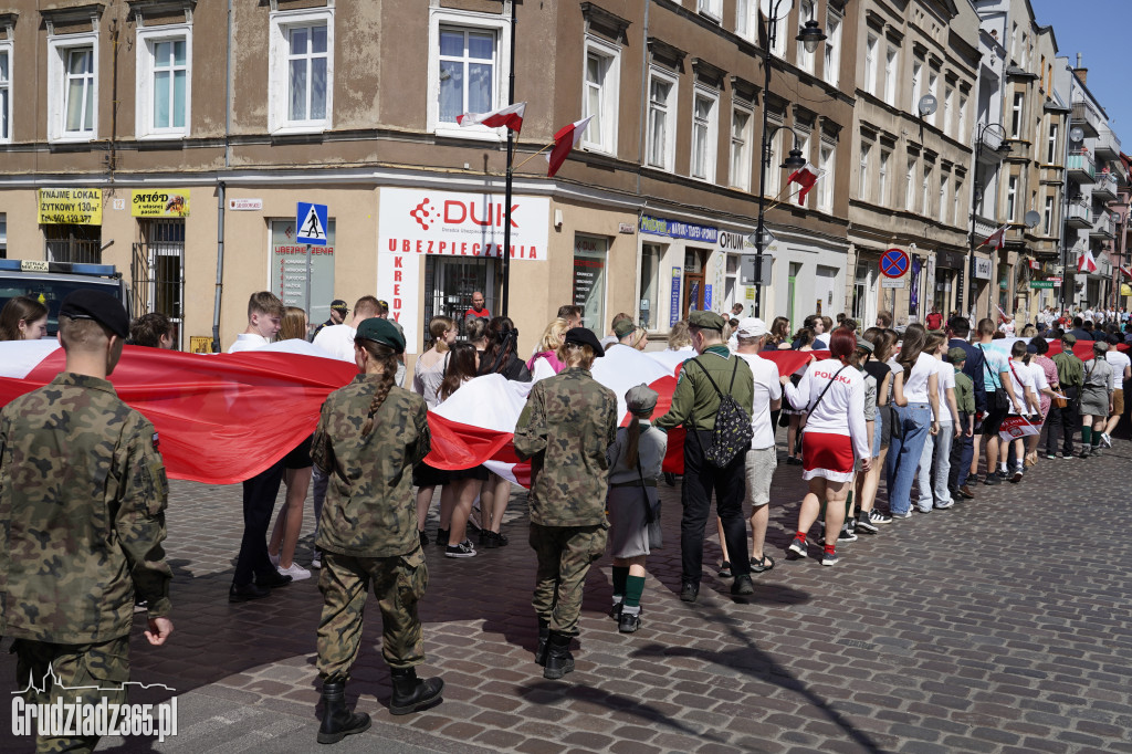 2 maja – Dzień Flagi Rzeczypospolitej Polskiej . Obchody w Grudziądzu