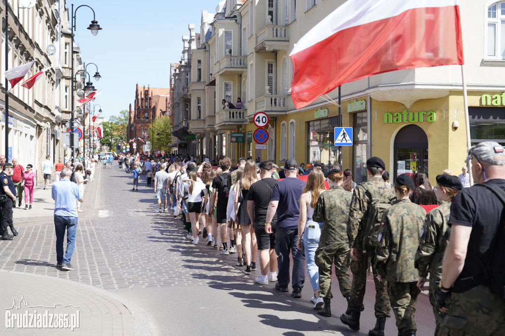 2 maja – Dzień Flagi Rzeczypospolitej Polskiej . Obchody w Grudziądzu