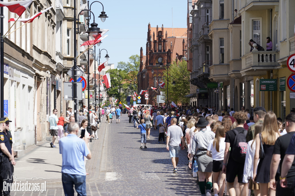 2 maja – Dzień Flagi Rzeczypospolitej Polskiej . Obchody w Grudziądzu