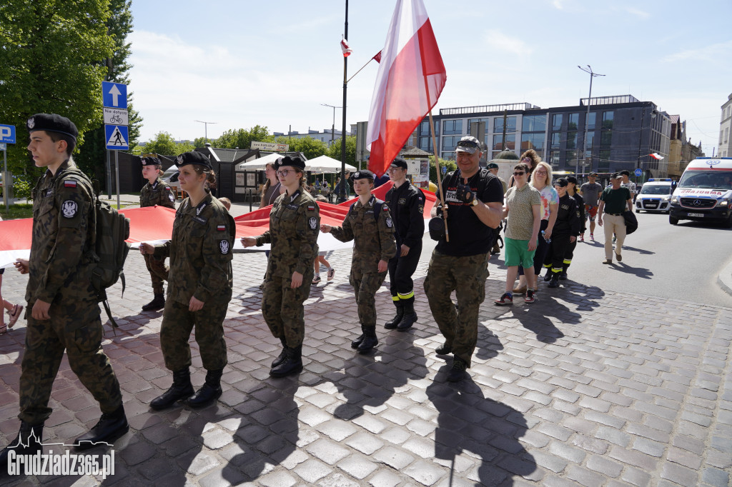 2 maja – Dzień Flagi Rzeczypospolitej Polskiej . Obchody w Grudziądzu