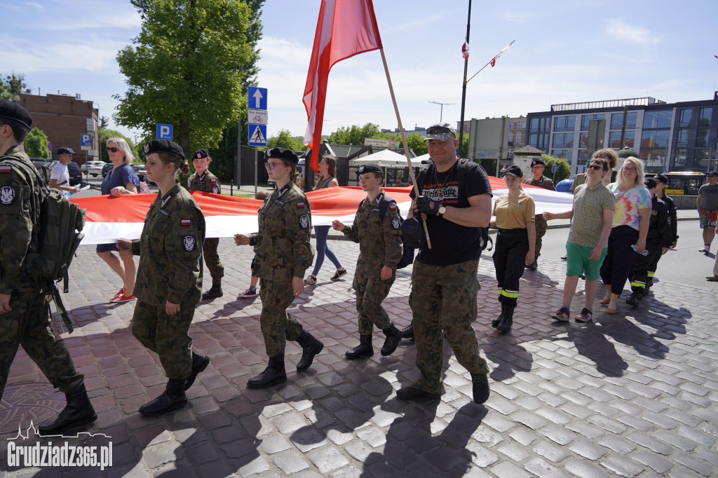 2 maja – Dzień Flagi Rzeczypospolitej Polskiej . Obchody w Grudziądzu