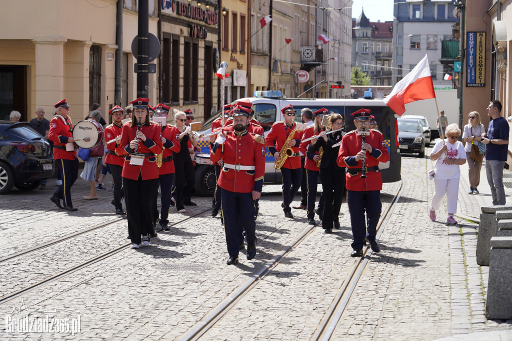 2 maja – Dzień Flagi Rzeczypospolitej Polskiej . Obchody w Grudziądzu