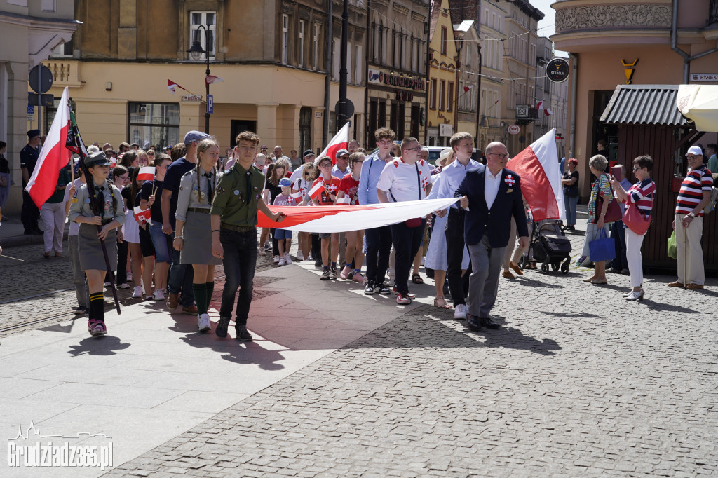 2 maja – Dzień Flagi Rzeczypospolitej Polskiej . Obchody w Grudziądzu