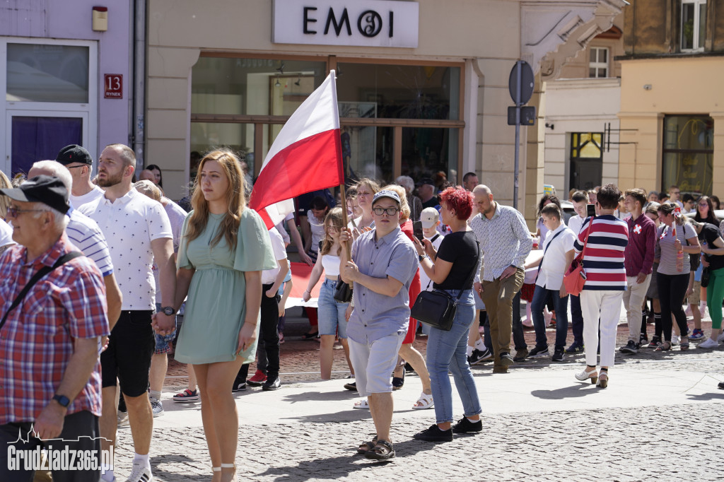 2 maja – Dzień Flagi Rzeczypospolitej Polskiej . Obchody w Grudziądzu