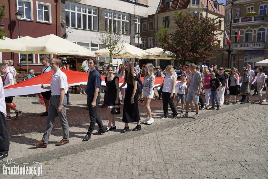 2 maja – Dzień Flagi Rzeczypospolitej Polskiej . Obchody w Grudziądzu