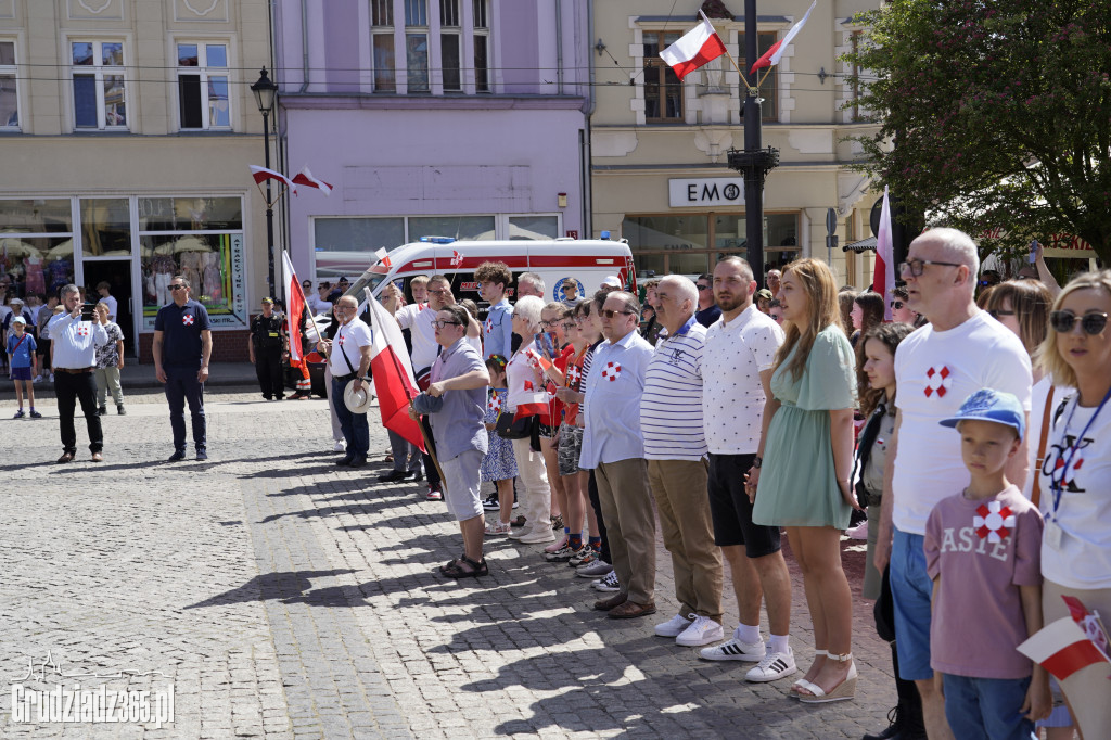 2 maja – Dzień Flagi Rzeczypospolitej Polskiej . Obchody w Grudziądzu