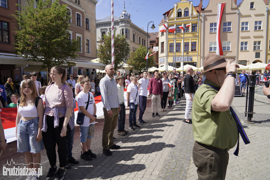 2 maja – Dzień Flagi Rzeczypospolitej Polskiej . Obchody w Grudziądzu