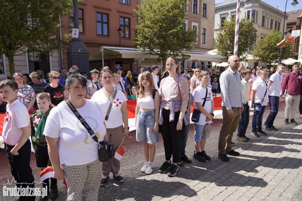 2 maja – Dzień Flagi Rzeczypospolitej Polskiej . Obchody w Grudziądzu