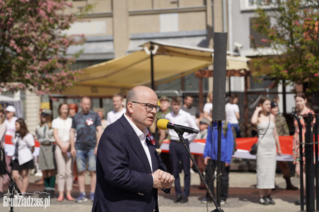 2 maja – Dzień Flagi Rzeczypospolitej Polskiej . Obchody w Grudziądzu