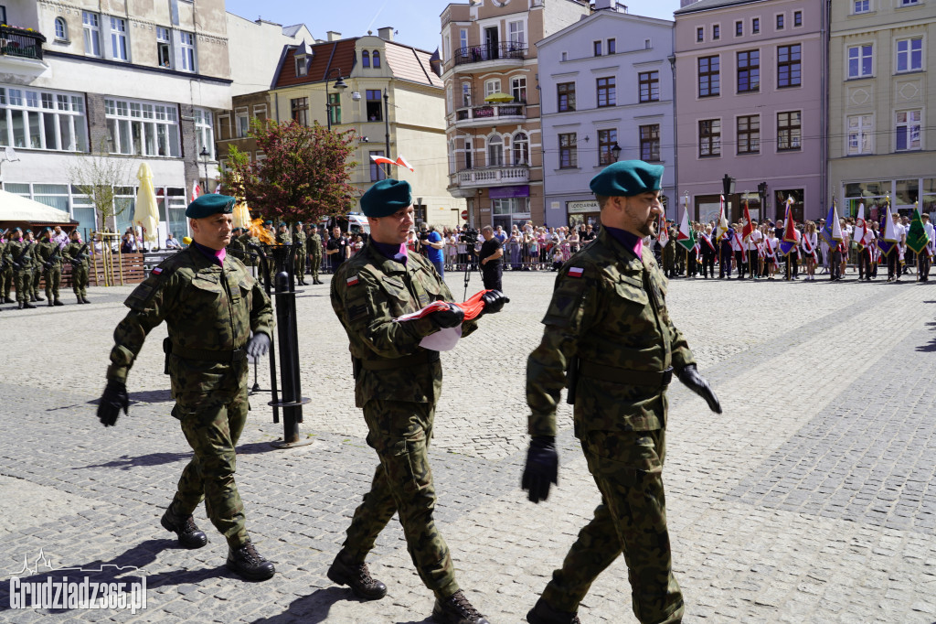 233 lat temu uchwalono Konstytucję 3 maja. Obchody w Grudziądzu